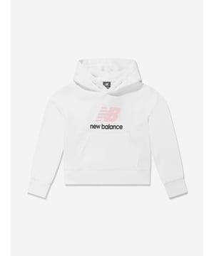 Introducing the Girls French Terry Stacked Logo Hoodie in White from New Balance Apparel a splendid addition to your little lady's wardrobe for SS2025, blending high-end design with everyday wearability. Exquisite White Finish A pristine white hue ensures versatility and timeless charm. Premium French Terry Fabric Offers extraordinary softness and warmth without compromising breathability. Iconic Stacked Logo New Balance's bold, stacked logo lends a contemporary edge. Perfect for Layering Ideal for transitioning through seasons with ease and style.Elevate her style quotient with this chic, comfortable hoodie. Secure yours today!