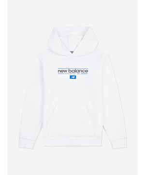Introducing the Boys Linear Athletics Graphic Hoodie in White by New Balance Apparel the quintessential addition to any discerning young gentleman's wardrobe for SS2025. Here's why it's a must-have Exquisite Design Sporting a sleek, modern print that captures the essence of youth and vigour. Supreme Comfort Crafted with premium, soft materials ensuring all-day ease and comfort. Versatile Style Perfect for both casual outings and stylish soirées.Elevate your boy's style quotient with this sophisticated hoodie. Secure yours today!