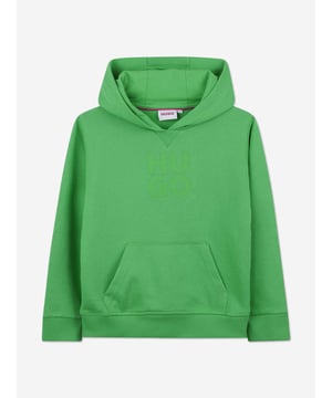 Introducing the exquisite Boys Stacked Logo Print Hoodie in Green by Hugo a luxurious addition to your young gentleman's SS2025 wardrobe. Heres why its a must-have Signature Stacked Logo Showcases a bold, green stacked logo for a dash of prestige. Premium Comfort Crafted with superior fabric for all-day ease. Vibrant Green Hue Perfect for adding a pop of colour to any outfit. Ideal for SS2025 Ensures he stays trendy throughout the season.Elevate his style with this sophisticated Hugo hoodie. Shop now!