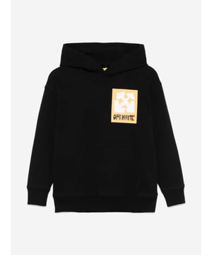 Off-White envision natural constructions both versatile and timeless. This unisex black hoodie has a statement label and front pouch pocket. Long Sleeves Outer Cotton 100 Lining Cotton 100