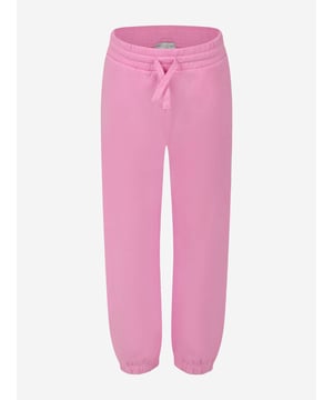 Introducing the sublime Stella McCartney Girls Logo Joggers in Pink an essential enhancement for your girl's wardrobe this SS2025. Meticulously tailored, each feature ensures a harmonious blend of elegance and comfort Chic Pink Shade Exude sophistication with the iconic pink hue, complementing any look with effortless charm. Signature Logo Detail Stella's revered branding accentuates these joggers, adding a distinctive touch of luxury. Premium Fabric Crafted from superior materials, ensuring both sustainability and softness for delicate skin.Revitalise her ensemble with this pink perfection. Purchase todaywhere style meets comfort.