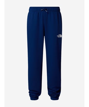 The North Face project a fresh perspective into outdoor wear via newly improved technological properties. These boys estate blue joggers encapsulate the label's beautiful high quality. They showcase an elasticated drawstring, cuffs, and a water-based logo on the front and back. 68 Cotton, 32 Polyester Knit Brushed Back