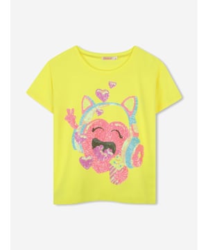 Billieblush apply a mischievous and quirky sensibility to their aesthetic portraits. This girls lemon short sleeve t-shirt embodies the label's passion for fun and eccentric fits. Engineered in soft cotton jersey. It features a colourful graphic print on the front, adorned with sparkling sequins for a touch of shimmer. Classic Crew Neck 100 Cotton Machine Wash 30C