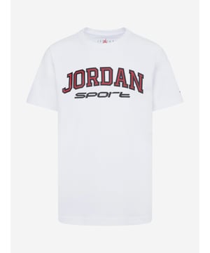 Introduce a touch of elegance to your young one's wardrobe with the Boys Sport Logo T-Shirt in White, crafted by the iconic Jordan brand for AW2024. Discover why this piece is the quintessence of sporty chic Iconic Design Features the celebrated Jordan logo in a sleek, modern aesthetic. Premium Comfort Expertly made with superior materials for unparalleled softness and wearability. Versatile Style Perfectly pairs with both casual and sporty attire, enhancing any outfit with a dash of sophistication. Elevate his style with this exquisite high-end piece.