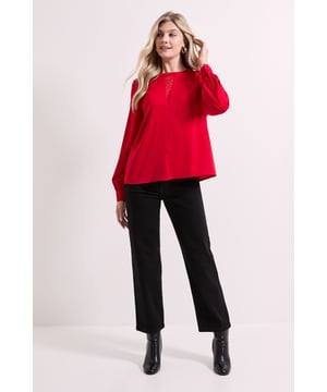 Elegant crew neckline with delicate lace insert detail for a subtle feminine touch
        Long sleeves with beautiful lace panel detailing along the outer arm
        Relaxed, flowing silhouette that flatters all body shapes
        Button fastening at the back for a sophisticated finish
        Versatile woven fabric that drapes beautifully for everyday comfort
    
    This Dorothy Perkins blouse strikes the perfect balance between casual comfort and refined style. The delicate lace inserts along the front and sleeves add a touch of sophistication to an otherwise understated design. Pair with your favourite jeans and ankle boots for weekend brunches with friends, or tuck into tailored trousers with ballet flats for family gatherings. The relaxed fit makes it ideal for all-day wear, whilst the classic crew neckline keeps the look modest yet contemporary. For baby showers or casual meet-ups, accessorise with simple gold-toned jewellery to complement the elegant lace detailing. This versatile piece transitions effortlessly from day to evening - simply swap your flats for block heels and add a structured blazer for dinner dates. Machine washable for practical everyday wear, this blouse will quickly become a staple in your wardrobe rotation.