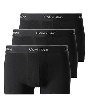 3-Pack Icon Stretch Boxers von Calvin Klein in der farbe Schwarz.