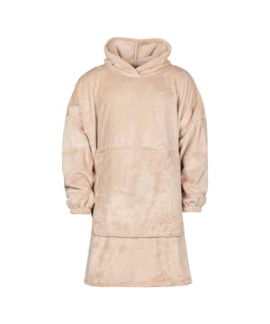 Heat Holders - Adults Soul Warming Thermal Mega Hoodie: Heat Holders' Soul Warming Mega Hoodie is your go-to for an instant dose of comfort. Perfect for unwinding after a hard day, this hoodie helps you regain your inner balance or simply relax in the cosy comfort of your home. Designed as a 'one size fits all,' the Mega Hoodie is generously oversized to strike the perfect balance between fit and lounging comfort. Wear it over your regular clothes, or pair it with your favourite loungewear or nightwear to envelop yourself in a cocoon of warmth. This mega hoodie boasts an impressive 1.7 tog rating. With an extra-long length that drops to your knees, you can easily tuck your legs up inside, feeling as snug as a bug in a rug. The cosy hood allows you to submerge into total bliss, while the large double pocket offers a warm and snug place for your hands. Most loungewear is designed just for looks, but Heat Holders loungewear is crafted to keep you warm. Leveraging our proven thermal expertise, we've created a collection that not only looks great but is also probably the warmest, softest, and most comfortable loungewear you'll ever wear. . Heat Holders products make perfect gifts, and our loungewear is an excellent way to share the gift of warmth with friends, family, and loved ones. Whether you're camping, on holiday, or visiting friends, Heat Holders loungewear makes the perfect companion, creating a home away from home wherever you are. These hoodies are available in 5 Colours Dusky Pink, Mauve, Natural, Navy Blue & Antique Silver, are one size fits all and are fully machine washable, tumble-dry safe, and quick to line-dry. Extra Product Details: Heat Holders Adults Mega Hoodie 100% Polyester A Gift of Warmth Super Cosy Tog Rating of 1.7 Oversized for Maximum Comfort Extra-Long Length Large Double Pocket 5 Colour Options One Size Fits All Machine Washable