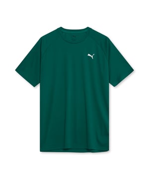 PRODUCT STORY: Designed for your everyday grind, this tee features ergonomic cut lines for ultimate freedom of movement. With dryCELL technology to keep you dry and lightweight material for peak performance, it's your go-to for any activity. Feel unstoppable with this tee. FEATURES & BENEFITS: dryCELL: Performance technology designed to wick moisture from the body and keep you free of sweat during exercise.  DETAILS: Regular fit; Regular length; Crew neck; Short sleeves; PUMA branding details; 100% Polyester.