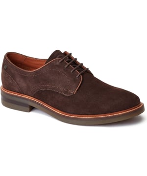 Simple in design but packing a proud silhouette, the Mawley Derby from Base London has been treated to a summer makeover. Now available in gorgeous suede uppers, no summer soiree or wedding is safe from these bad boys.