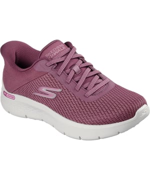 Gehen Sie mit Skechers GO WALK Flex den zusätzlichen Kilometer in Gehkomfort. Dieses Gehdesign verfügt über ein No Tie Fit strukturiertes Mesh-Obermaterial mit einer atmungsaktiven Skechers Air-Cooled Memory Foam Einlegesohle und leichter ULTRA GO-Dämpfung.