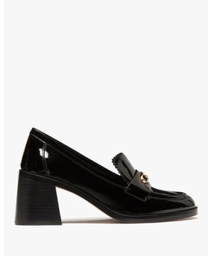 Hallie Heeled Loafer, Hallie Patent Leather Heeled Loafer
