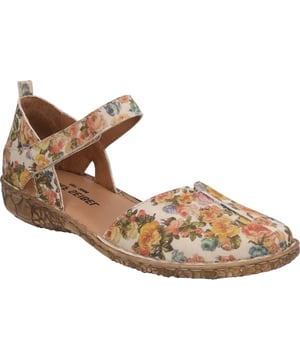 Nuestro modelo garantiza una entrada cómoda por medio de un Ilamativo cierre con hebilla. El modelo también está provisto de una costura a mano precisa. Con la anchura de zapato G, Rosalie 42 ofrece gran amplitud. ¡Especialmentepara tu tiempo libre disfruta el caminar con Rosalie 42!