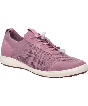 Estos zapatos están fabricados mezcla de cuero de alta calidad, lo que los hace muy duradero. El práctico cordón deportivo proporciona una buena sujeción del pie al caminar y al estar de pie. Puedes cambiar la plantilla extraíble en un abrir y cerrar de ojos. El método de fabricación Strobel, típico de las zapatillas de deporte, hace que el calzado sea muy robusto. Con el ancho de zapato G el sneaker ofrece una anchura confortable. Caren 48 le da la libertad de seguir su propio camino.