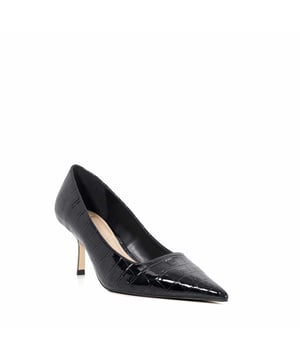 Elevate your footwear game with Bexton, your new go-to heels for ultimate sophistication. These stunning slip-on court shoes feature a striking reptile-effect texture, a sleek pointed toe, and a sculpted stiletto heel. Perfect for power moves at the office and elegant evenings out, Bexton brings style and confidence to every ensemble.