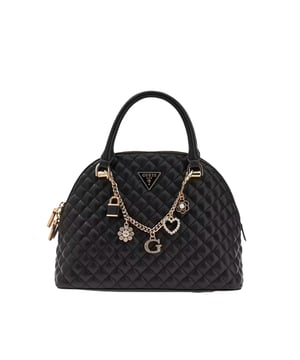 Sacs à main Guess Everlee Charms Femme Noir Synthétique. Authentique Bagagerie de la marque Guess - design streetwear/sportswear de Guess - Guess pour Femme fashion, parfait pour la vie de tous les jours - Sacs à main Guess de couleur Noir s'associe parfaitement avec le reste de votre dressing - matiere Synthétique confortable -   classic - Everlee Charms -