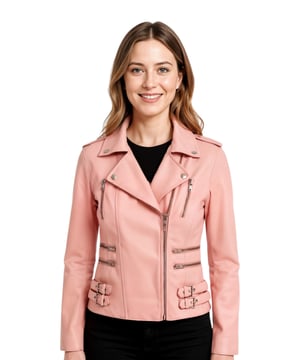 Diese zweireihige Bikerjacke ist ein Verkaufsschlager und wird für ihre scharfe Silhouette und ihr stilvolles Flair geliebt. Mit einem breiten Revers, Schulterklappen und mehreren Reißverschlusstaschen verbindet sie Funktionalität mit Mode. Verstellbare Schnallenlaschen und die schmale Passform verbessern Komfort und Stil. In vielen Farben erhältlich. Hauptmerkmale: 100 % hochwertiges, ultraweiches Nappaleder; Hochwertiges Futter aus Polyestermischung; Dezentraler YKK-Reißverschluss; Breites Revers mit Druckknöpfen; Schulterklappen mit Druckknopfverschluss; Sechs Außentaschen mit Reißverschluss zur Aufbewahrung; Verstellbare Schnallenlaschen an den Hüften; Schmal geschnittenes, verkürztes Bikerdesign