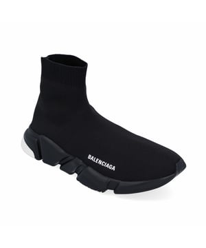 Sock-like design
Technical 3D knit
White and black contrasting sole
Ultra-flexible, pre-shaped sole
Ergonomic sole with “No Memory” technology
Extra light: 240 g, almost like barefoot
Embossed logo on the back the sole
10mm heel
Made in Italy
 Speed
Original price:  1000
Sign of wear: No
SKU: 29197 / 587286W17031009 / 587286W1703100942