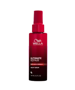 Transform your hair overnight with Wella Ultimate Repair Night Hair Serum. This exceptional leave-in serum rejuvenates and protects your hair while you sleep. Infused with Omega-9 and defence polymers, it nourishes your hair against nighttime stressors, ensuring you wake up to smooth, radiant locks. Experience enhanced frizz control, smoother hair, and a reduction in breakage and split ends after just one week. Suitable for all hair types, this lightweight serum has a luxurious gel texture and delightful scent, making it an essential part of your nightly beauty routine.