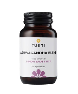 Discover the power of Fushi Herbal & Vitamin Blends Ashwagandha with Vegan MCT Extract. This potent adaptogenic formula is designed to support anxiety relief and enhance mood stability. Each bottle contains 60 capsules, providing a 30-day supply of energy-boosting Ashwagandha extract, enriched with stress-reducing Lemon Balm. The inclusion of vegan MCT oil aids absorption and energy production, making it an ideal choice for daily wellness. Simply take 2 capsules with water and food for optimal results. Best used in the morning for enhanced mental clarity and resilience throughout your day.