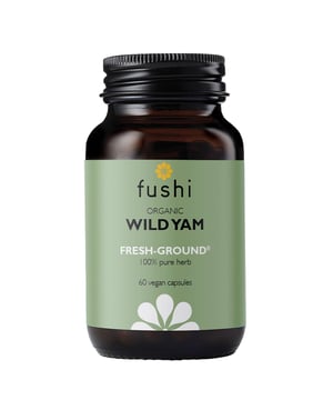 Discover the benefits of Fushi Organic Wild Yam Supplements, formulated to support women's health. Each bottle contains 60 capsules, providing a 30-day supply with 370mg of potent Wild Yam per capsule. Traditionally used to ease menopausal symptoms and promote hormonal balance, Wild Yam is rich in phytoestrogens that mimic estrogen. This herbal remedy also supports digestive health and can help with upset stomach or nausea. For best results, take 2 capsules daily with warm water on an empty stomach or before bedtime. Not recommended for pregnant or breastfeeding women.