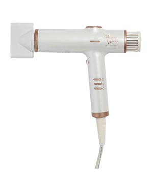 Transform your hair routine with the Beauty Works Aeris Lightweight Digital Hair Dryer. This innovative dryer combines advanced technology with a powerful motor for a salon-quality blow dry at home. It dries six times faster than traditional dryers and promotes healthier hair with its ionic technology. With customizable heat and speed settings, magnetic attachments for versatile styling, and an ultra-lightweight design, the Aeris dryer is perfect for all hair types. Enjoy frizz-free, beautifully styled hair every day.