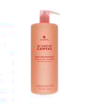 Discover the Alterna My Hair My Canvas New Beginnings Exfoliating Cleanser, a gentle yet effective treatment designed specifically for women. This unique cleanser removes product build-up and impurities while protecting your hair with its color-safe formula. Infused with Vegan Botanical Caviar, it delivers high-performance results without compromising on your values. Simply apply to wet hair, massage thoroughly, and rinse to experience cleaner, healthier hair. Embrace self-care and self-expression with this revolutionary haircare product from Alterna.