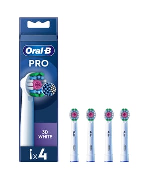 Achieve a brighter smile from day one with Oral-B Pro 3D White Toothbrush Heads. Each head features an innovative polishing cup to effectively remove surface stains, promoting whiter teeth. The unique X-shape bristles reach areas that standard round bristles can't, ensuring a thorough clean. With a handy usage indicator, the bristles change from green to yellow, reminding you when to replace your brush head for optimal performance. Compatible with most Oral-B electric rechargeable toothbrushes, these genuine brush heads are essential for your oral care routine.