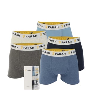 95% Katoen, 5% Elastaan. Stof: Rekken. Ontwerp: Contrasterende details, Logo. Verpakking: In doos. Taille: Gemerkt, Elastisch, Jacquard Tailleband.