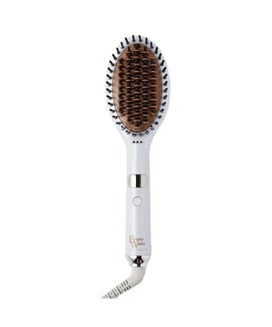 Transform your hair styling routine with the Beauty Works Speed Styler Hot Brush. This innovative tool tames unruly hair into a sleek finish in one motion. Its extra-large paddle design and unique bristle combination detangle while straightening. With adjustable heat settings from 80°C to 210°C, customize the temperature for your hair type. Ionic technology minimizes damage and enhances shine. Perfect for second-day hair or bedhead, it comes with a stylish travel case. Experience salon-quality results at home!