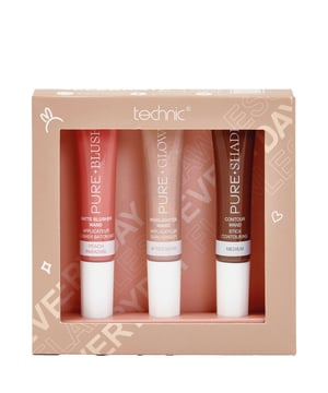 Experience the ultimate beauty transformation with the Technic Pure Glow Trio Gift Set. This luxurious set features deliciously scented lip oils enriched with plumping actives for a fuller-looking pout. Included in the set are the Technic Peach Paradise Matte Blusher Wand for a radiant flush, the Technic Afterglow Highlighter Wand for a dazzling glow, and the Technic Medium Contour Wand to enhance your natural features. Perfect for women who love to elevate their makeup game, this gift set is a must-have for any beauty enthusiast.