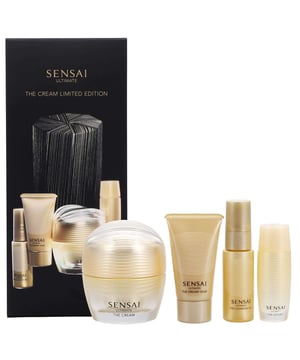 Discover the SENSAI Ultimate The Cream Limited Edition Gift Set, designed to elevate your skincare routine. This luxurious set includes:
- SENSAI Ultimate The Cream 40ml: A rich cream that provides hydration and promotes a radiant complexion.
- SENSAI Ultimate The Cleansing Oil 20ml: Effectively removes impurities and makeup while maintaining hydration.
- SENSAI Ultimate The Creamy Soap 30ml: A gentle cleanser that refreshes the skin.
- SENSAI Ultimate The Lotion II 16ml: A deeply hydrating lotion that leaves your skin soft. 
Elevate your skincare with this exceptional gift set.