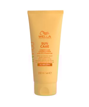 Revitalize your hair with Wella Invigo Sun Care After Sun Express Conditioner. Infused with Pro-Vitamin B5 and Apricot Oil, this 200ml conditioner provides deep repair and nourishment, leaving your hair soft, shiny, and healthy-looking. Its refreshing fruity, floral scent makes it the perfect companion for summer days. Ideal for use before, during, and after sun exposure, this formula is gentle on all hair types and free from animal-derived ingredients. Simply apply to clean, damp hair, distribute evenly, and rinse thoroughly for best results.