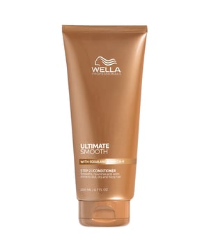 Transform your hair with Wella Ultimate Smooth Conditioner, a luxurious formula enriched with Squalane and Omega-9. This conditioner deeply nourishes from within while enhancing shine on the surface, making it perfect for daily use and safe for colored hair. Its creamy texture glides smoothly through your locks, leaving them feeling soft and manageable. To achieve optimal results, apply to clean, damp hair focusing on lengths and ends. Allow it to work its magic for 30 seconds to 3 minutes before rinsing thoroughly. Experience the ultimate in hair care with Wella.