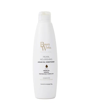 Revitalize your hair with Beauty Works Nourishing Argan Oil Conditioner. This luxurious formula blends organic Argan Oil and Milk proteins to deliver intense shine, softness, and manageability. Enriched with keratin, it strengthens each strand, ensuring your hair looks healthy and vibrant. This conditioner is color-safe and free from harmful sulfates, SLES, and parabens, making it perfect for all hair types, including extensions. For best results, apply after shampooing, leave on for 3 minutes, and rinse thoroughly. Transform your hair care routine with Beauty Works!