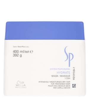 Revitalize your hair with Wella SP Hydrate Mask, specially designed for normal to dry hair types. This luxurious mask hydrates without weighing your hair down, delivering long-lasting moisture and protection against dryness. Infused with an Active Moisture Complex, it provides immediate softness and shields your hair from environmental stressors. Simply apply to towel-dried hair after shampooing, leave for five minutes, and rinse thoroughly for beautifully hydrated and manageable hair. Experience the difference with Wella's trusted formula.