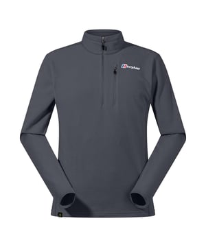 Lightweight Polartec® Classic micro fleece  designed to bring ample warmth when walking or hiking. Striding out on fresh coastal paths or trekking across hillsides is just the terrain this lightweight  yet brilliantly warm fleece was made for. Highly durable  the fabric stays looking great for longer and has a soft and comfortable feel  while you can wrap up and keep the chilly wind off your neck  or lower the half zip to cool down on strenuous climbs. As far as companions go  it’s an easy going essential on any refreshing day out.