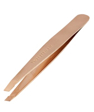 Discover the award-winning Tweezerman Rose Gold Slant Tweezer, designed for expert brow shaping. With perfectly aligned, hand-filed tips, these tweezers effortlessly grab every hair with unmatched precision. The slanted tip is ideal for shaping and defining brows, while the durable stainless steel material ensures longevity and easy cleaning. For the best results, prepare by taking a hot shower or using a warm washcloth to open pores. Tweeze in the direction of hair growth to minimize breakage, and remember to cool your skin with cold water afterward. Perfect for women seeking flawless brows.