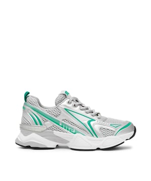 Synthetisch bovenwerk.Vetersluiting. Sportieve stijl met een effen patroon.Rubberen zool.
