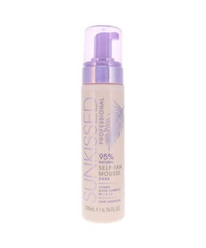 Achieve a stunning, sun-kissed glow with SUNkissed Professional Self Tan Mousse Dark. This lightweight, foamy formula absorbs quickly for effortless application and a beautiful, bronzed complexion. Infused with 95% natural ingredients, it hydrates your skin for up to 24 hours, ensuring a radiant finish that lasts up to 7 days. Ideal for vegans and cruelty-free, PETA-approved, this self-tanner is perfect for all skin types. For best results, apply to exfoliated skin using a tanning mitt and leave on for 6-8 hours before rinsing. Enjoy your gorgeous tan!
