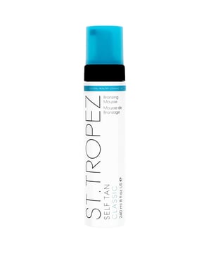 Achieve a stunning sun-kissed glow with St Tropez Self Tan Classic Bronzing Mousse, expertly formulated for a rich tan. Infused with nourishing aloe vera for long-lasting, ultra-even color, this mousse reduces the typical self-tan smell by 70%, leaving a light scent. Ideal for all skin types, this easy-to-use mousse ensures a natural-looking tan. Simply exfoliate, moisturize dry areas, apply evenly, and let it develop for a flawless finish. 100% vegan and cruelty-free, this tanning mousse is free from harmful chemicals and comes in a recyclable bottle.
