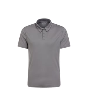 100% Polyester. Ontwerp: Eenvoudig. Bevestiging: Knop. Mouwtype: Korte mouwen. Halsuitsnijding: Omgeslagen kraag. Stoftechnologie: Ademend, IsoCool, Vochtafvoerend, Sneldrogend, UV-bescherming. 3 knopenlijst. XXS: 33 in. XS: 35 in. S: 37 in. M: 40 in. L: 43 in. XL: 46 in. XXL: 49 in. 3XL: 53 in. 4XL: 56 in.