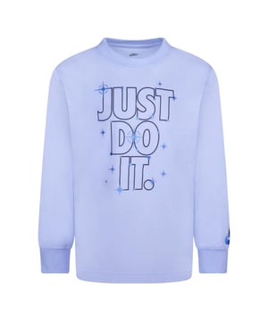 60% Baumwolle, 40% Polyester. Gewebe: Jersey, Weiche Haptik. Design: Glitzer, Logo, bedruckt, Sternemuster, Aufschrift. Passform: Regulär. Rundhalsausschnitt. Langärmlig. Bündchen: gerippt. 104: 58,42 cm.
