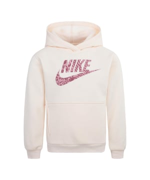 60% Baumwolle, 40% Polyester. Gewebe: Fleece, Weiche Haptik. Design: Logo, Unifarben. Saum: Anliegend. Gewebetechnik: Leicht. Bündchen: Anliegend. Mit Kapuze. Langärmlig. Passform: Regulär. Taschenart: 1 Kängurutasche. Zum Überziehen. 122: 66 cm.