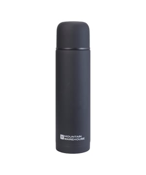 95% Roestvrij staal, 4% Polypropyleen, 1% Silicone. 2 Deksels, Dubbelwandig, Geïsoleerd, Lekvrij. Ontwerp: Logo. Afwerking: Rubber. Capaciteit: 500ml.