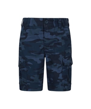 100% Cotton. Design: Camo, Logo. Pockets: 2 Side Pockets, 2 Thigh Pockets, 2 Back Pockets. Belt Loops, Bulk Free. Fabric Technology: Durable, Fade Resistant, Lightweight, Shrink Resistant.