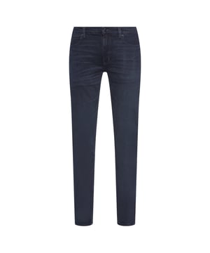 81% Katoen, 18% Lyocell, 1% Elastaan. Stof: Denim, Stretch. Ontwerp: Badge, Logo. Zakken: 2 Zijzakken, 1 Muntzakje, 2 Achterzakken. Riemlussen, Leren badge, Tonaal stiksel. Geschikt voor: Taps toelopend.