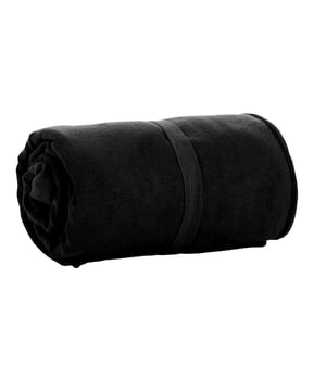 Overlock-Nähte. Schnelltrocknend. Maße: 50 x 100 cm. Material: 90% Microfaser-Polyester, 10% Polyamid. Stärke: 190 gsm.
