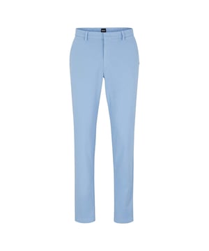 98% Baumwolle, 2% Elastan. Gewebe: Stretch, Twill. Design: Unifarben. Haken und Ösen, Hosenschlitz mit Reißverschluss. Gürtelschlaufen. Nachhaltigkeit: Aus verantwortungsbewusst bewirtschafteten Quellen.