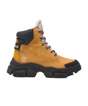 Obermaterial: Nubukleder, ReBOTL-Material. Marke: Timberland. Einlegesohle: Ortholite-Sohle. Mittelsohle: EVA (Ethyl-Vinylacetat). Laufsohle: Gummi. Ösen: 6. Gewebetechnik: Atmungsaktiv. Gepolsterte Schuhzunge, Metall-Ösen. Absatz: Blockabsatz. Design: Logo, Unifarben. Zehenstil: Flach. Zum Schnüren. Passform: Standardgröße.