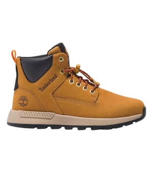 Obermaterial: Leder. Marke: Timberland. Futterstoff: ReBOTL-Material, Recyceltes PET Plastik. Einlegesohle: Ortholite-Sohle. Mittelsohle: Geformtes EVA. Laufsohle: Gummi. Ösen: 6. Gewebetechnik: ReBOTL-Material. Gepolsterter Schaftrand, Gepolsterte Zunge, Anziehlasche. Absatz: Flach. Knöchelhoch. Design: Kontrast Detail, Logo. Zum Schnüren.